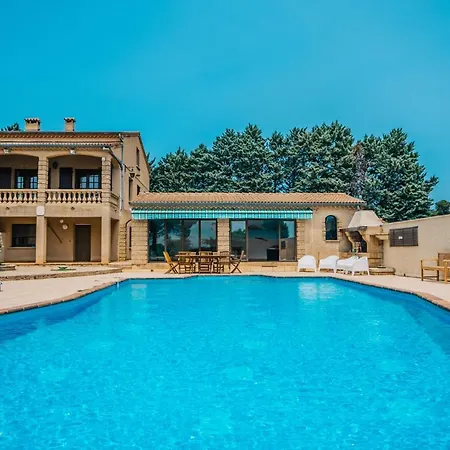 Superbe Avec Piscine Et Vue Sur Le Village Vénéjan